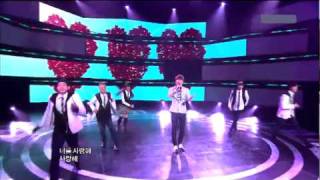 110409 K.Will - My Heart Beating, LIVE @ Music Core