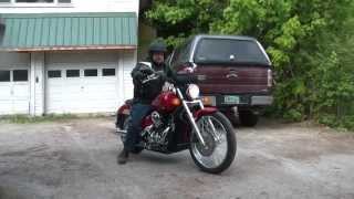 Honda Shadow exhaust mods