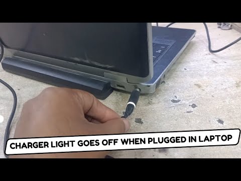 Dell latitude E6430 Charging light goes off when plugged in to laptop ...