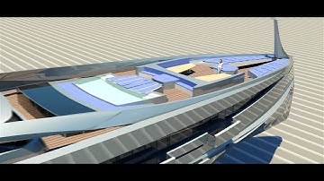 Sovereign Superyacht Rendering by Grey Design