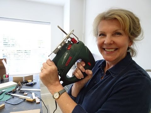 How to cut a laminate worktop cleanly.