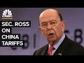 Wilbur Ross On US-China Trade War And Retaliation