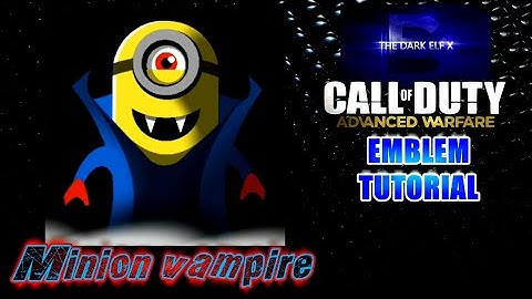 Advanced Warfare Emblem - Minion Vampire