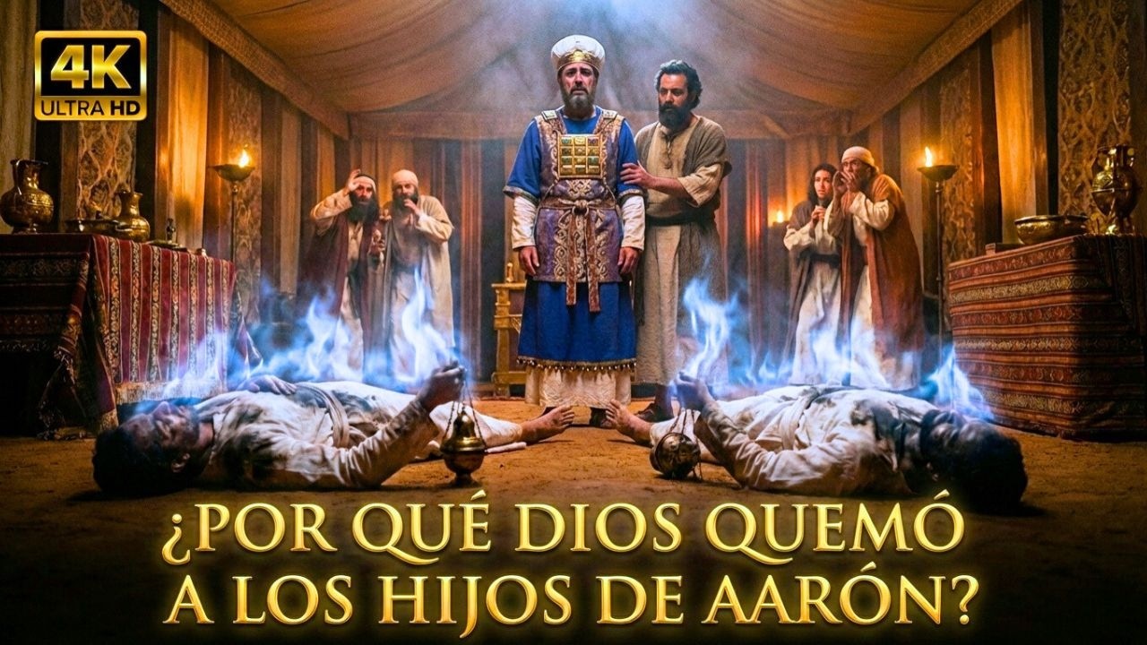 ¿POR QUÉ DIOS QUEMÓ VIVOS A LOS DOS HIJOS DE ARÃO? | LA DESOBEDIENCIA QUE COSTÓ SUS VIDAS