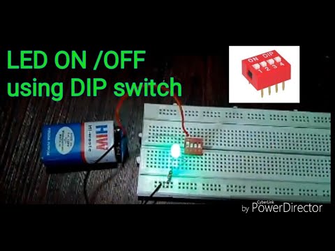 ?LED ON /OFF using DIP switch?