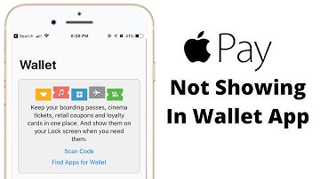 How To Fix Apple Pay Not Showing In Wallet App iPhone iOS 14 / iOS 15