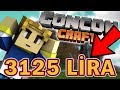 3125 LİRA PARA HARCADIM! - CONCONCRAFT #6 - MINECRAFT