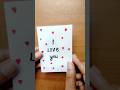 Easy cute card.how to make a  card#viral#ytshorts#trendingshorts#diy#art#explorepage#fly#tiktok#love