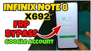 Infinix Note 8 (X692) FRP bypass (google account)