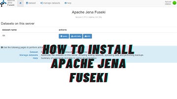 apache jena installation