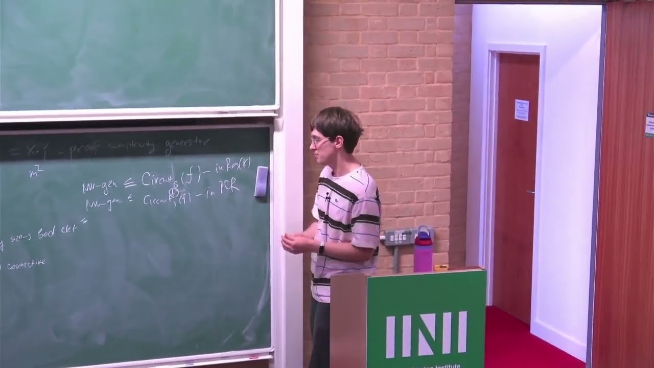 Svyatoslav Gryaznov | Weak Rank Principle and Circuit Lower-Bound Statements ( Part I )