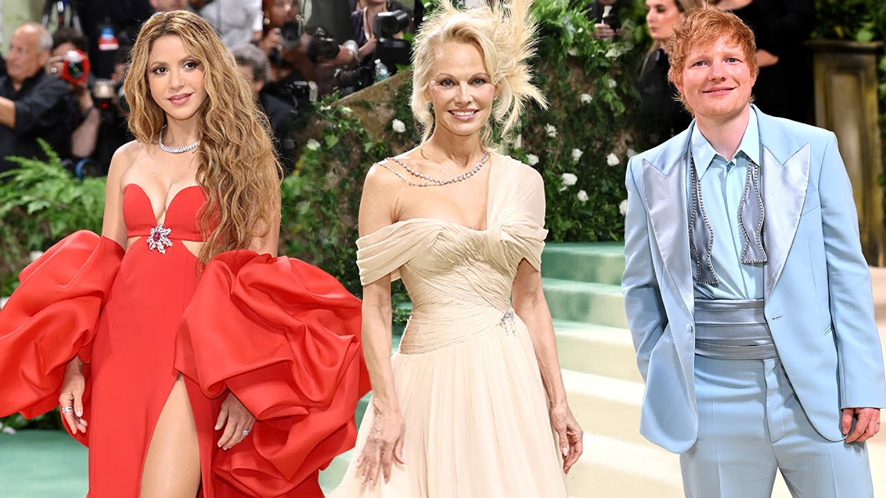 Met Gala 2024: Pamela Anderson, Shakira, and Ed Sheeran Make Debut