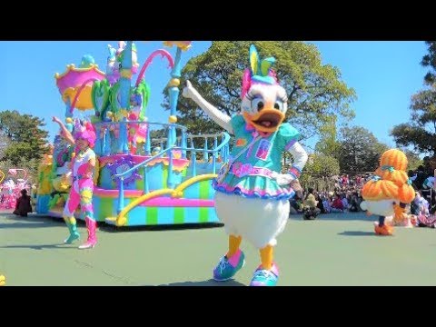 Tokyo Disneyland うさたま大脱走 19 デイジー クラリスフロート後方 Youtube