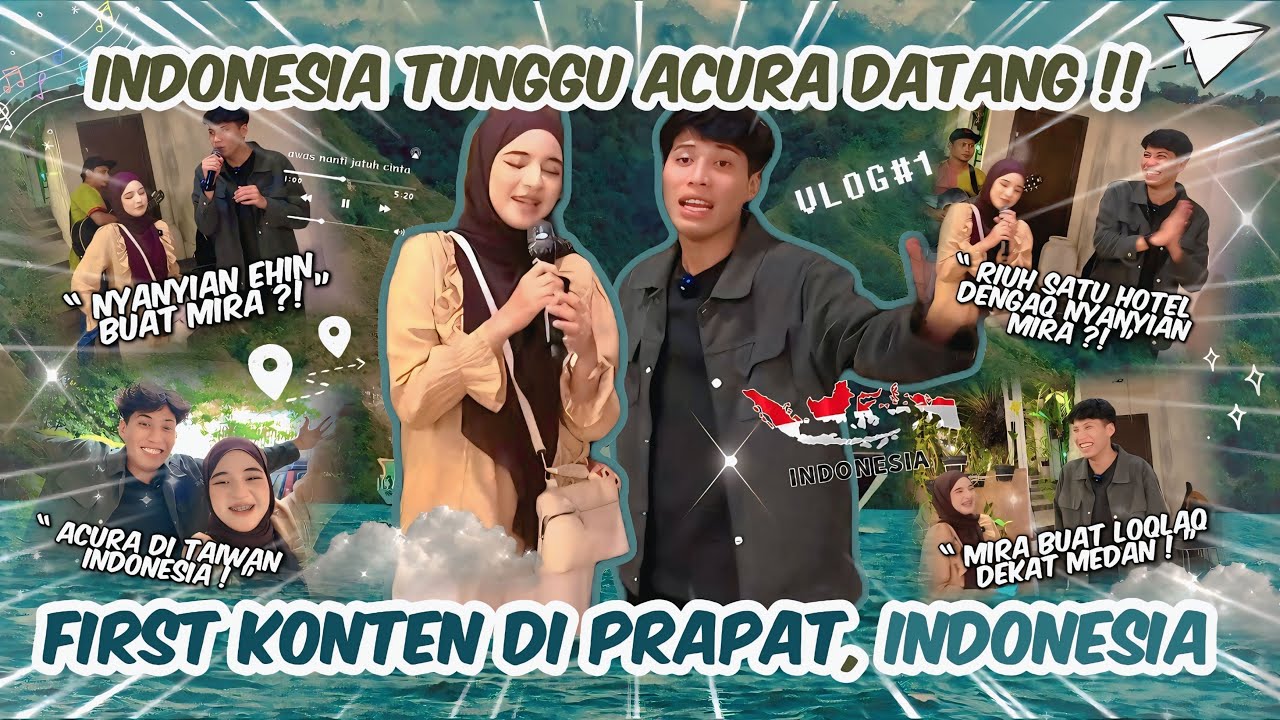 EHIN MIRA SESAT SAMPAI KE INDONESIA !! ACURA DAPAT UNDANGAN BUAT KONSERT DI INDONESIA !!