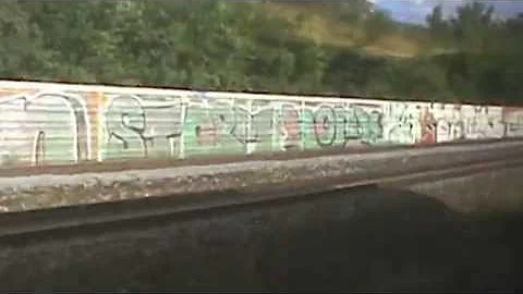Nancy Today: Holland 306 train graffiti