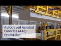 Masa autoclaved aerated concrete aac production