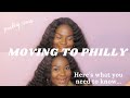 Tips on Moving to Philadelphia|Budgeting + MORE $$$ |E's World