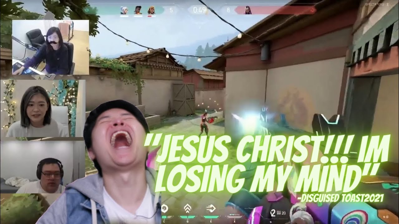 Toast Losing his Mind in Valorant Starring Lilypichu & Scarra ft. Kkatamina & Jummy l OTV Valorant