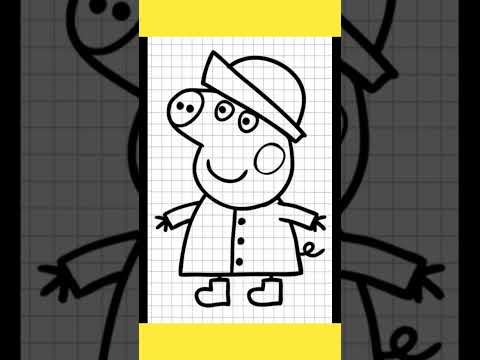 🌈🐷 Como Desenhar Peppa Pig Para Colorir | Pintando Peppa Pig Pirata| Peppa Pig Para Pintar 🌈✨
