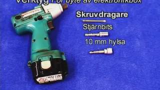 Byte Av Elektronikbox Janfire Flex-A