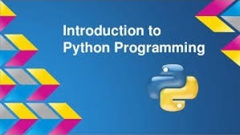 introduction to python 3.6 programming  in ppt easy slide show