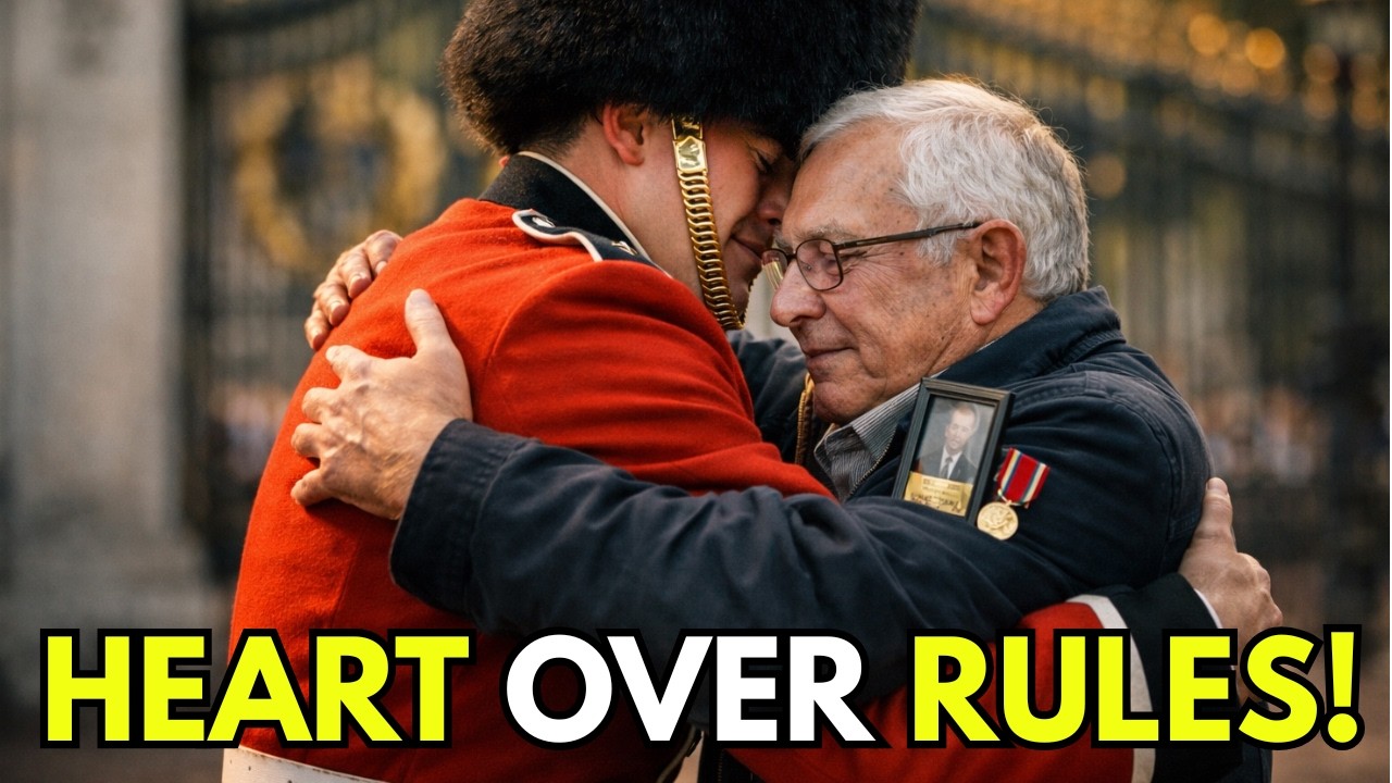 Королевский гвардеец НАРУШИЛ протокол ради глубоко личного акта уважения!