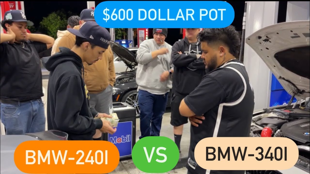 !!!LOW DOLLER RACE ($600!!!) !!!BMW 240I VS BMW 340I !!! - YouTube