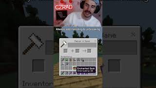 Add mending and unbreaking to any tool in the game. #minecraft #bedrock