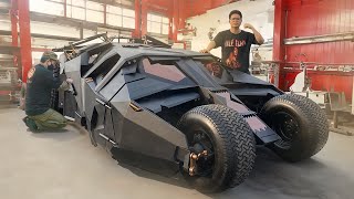 Building A Batmobile From The Dark Knight | Batman Car | The Best Version In The World