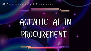 Agentic AI in Procurement