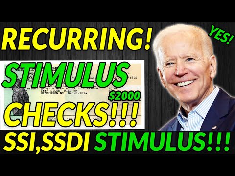 RECURRING FOURTH $2000 Stimulus Checks! PERMANENT $3600 CHILD CREDIT | MORE STATE CHECKS| Daily News