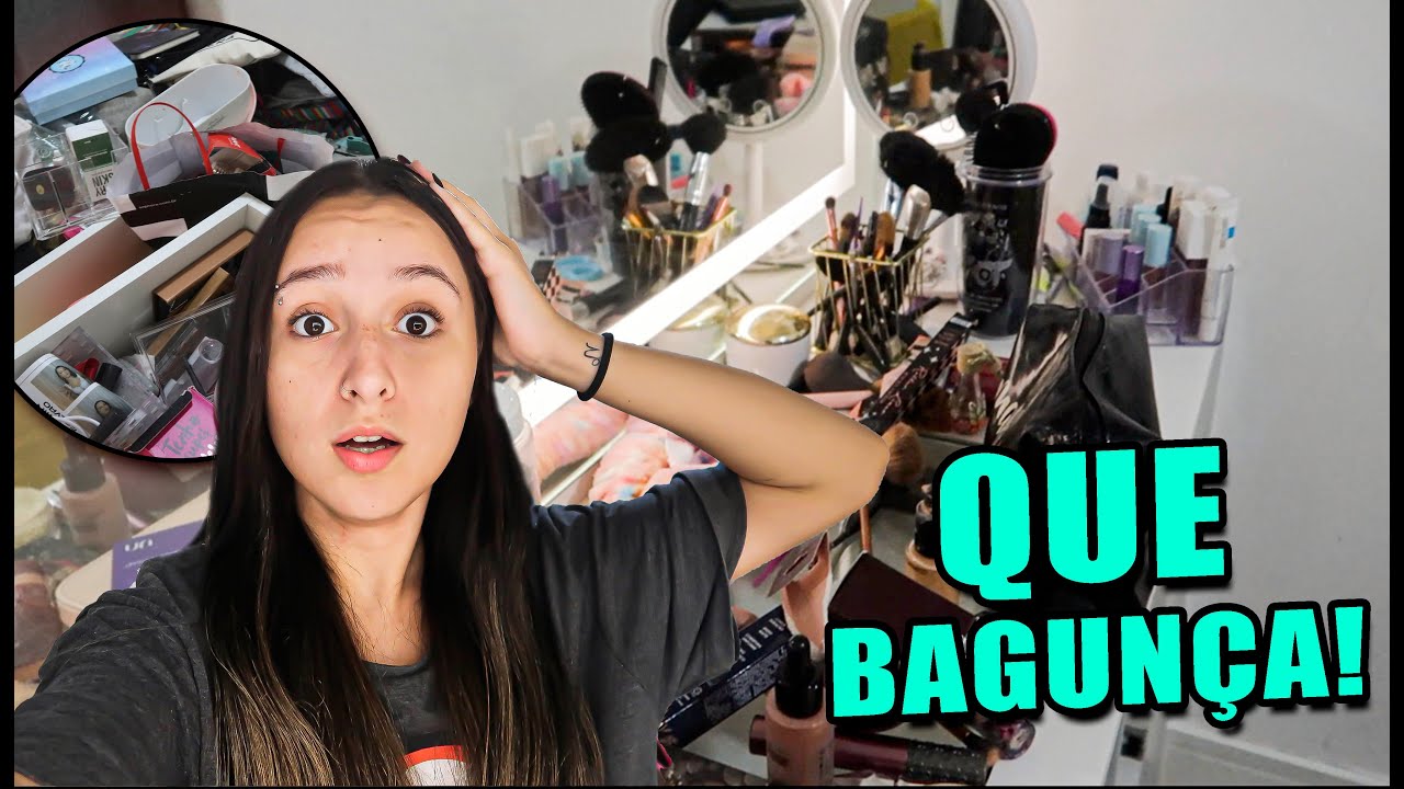 ORGANIZANDO MINHA PENTEADEIRA