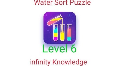 Water Sort Puzzle games level 6  #watersortpuzzle #games #puzzlegame #gameplay #level6