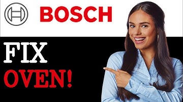 How To Fix Bosch Oven Error Code E302 Convection Fan Motor Problem (2025)