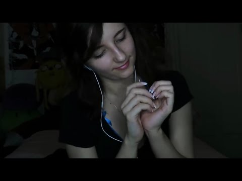 ASMR- Tapping and Scratching Long Fake Nails