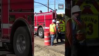 California gas explosion: Doorbell camera catches blast after construction crew damages pipe