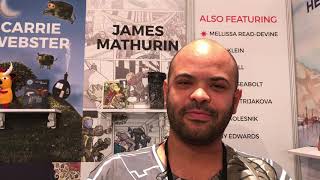 Artist James Mathurin @ Surtex 2018