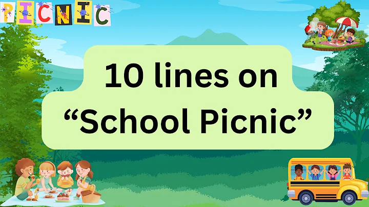 10 Lines On School Picnic | Essay On Picnic In English | Easy Lines On School Picnic