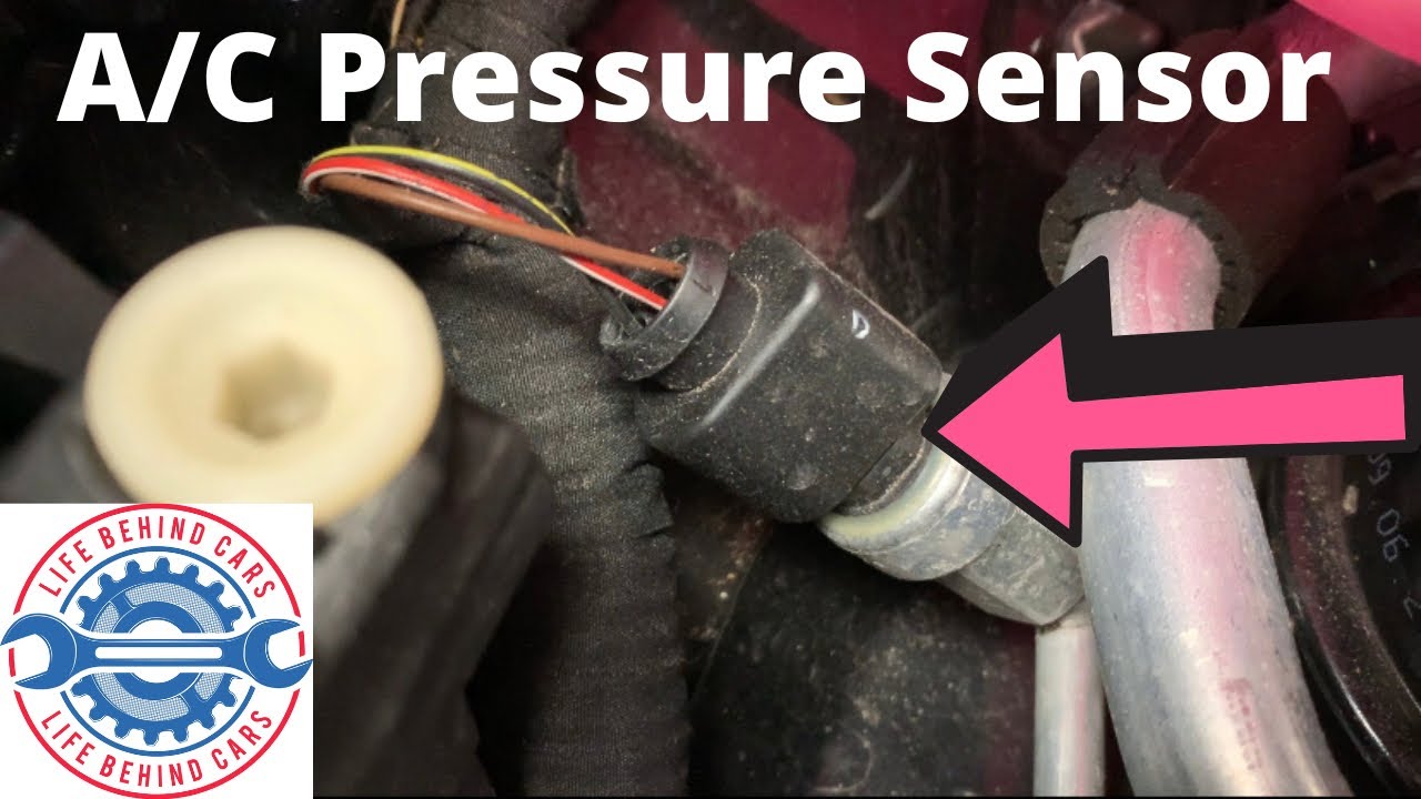 Audi A1 A/C Air Conditioning Pressure Sensor Location YouTube
