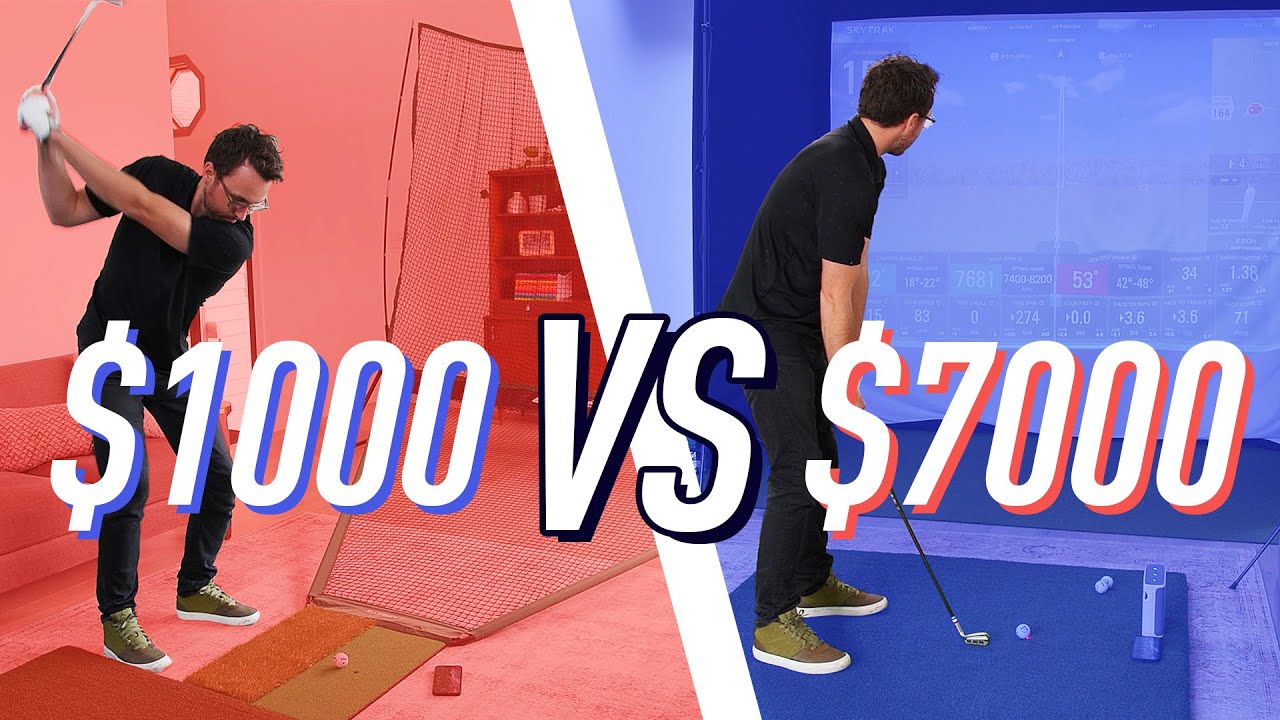 Соревнования в симуляторе гольфа: 1000 долларов против 7000 долларов. Кто победит?