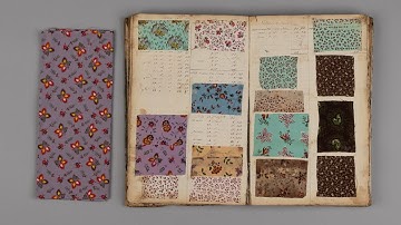Objects in Focus: Conserved Swatch Book