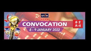UTAR Convocation (Session 1 & 2) on 8 January 2022
