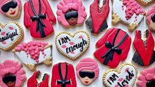SPA DAY COOKIES ~ Self-Love Lingerie & Spa Cookies ~ Satisfying Cookie Decorating