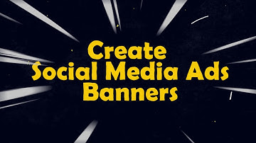 Create animated social media gif ads banners