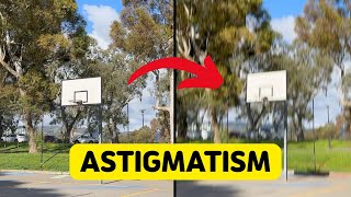 What astigmatism ACTUALLY looks like