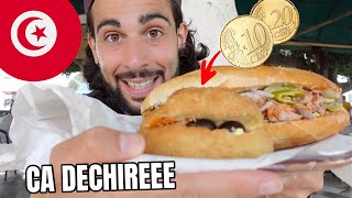 JE TESTE LES MEILLEURS SANDWICHS DE TUNISIE 🇹🇳 0,30€😱 (TUNIS, LA MARSA, CARTHAGE)