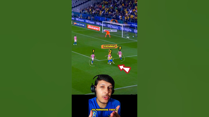 GRAÇAS A ISSO A SELEÇÃO BRASILEIRA VENCEU O PARAGUAI PELAS ELIMINATÓRIAS DA COPA DO MUNDO.