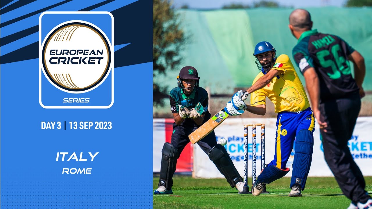 🔴 ECS Italy, Rome, 2023 Day 3 T10 Live Cricket European Cricket