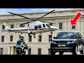 Royal surprise unexpected helicopter touc.own caught on camera