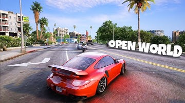 Top 5 Realistic Open World Driving Games for Android & iOS 2023